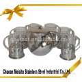 Stainless Steel coffee pot/tea pot with cup set